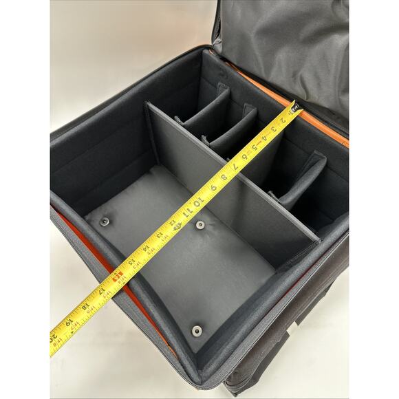 The Head Set Storage And Protection Box/tote Divided Compartments W/strap - Picture 4 of 16